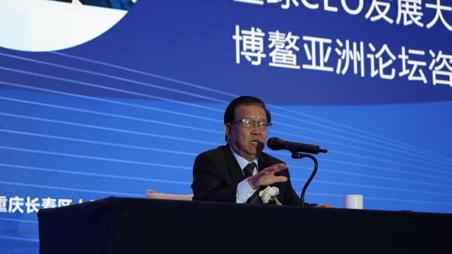 9月4日，龙永图出席“新能源 新资本”2019年长寿新特新能源产业高峰论坛
